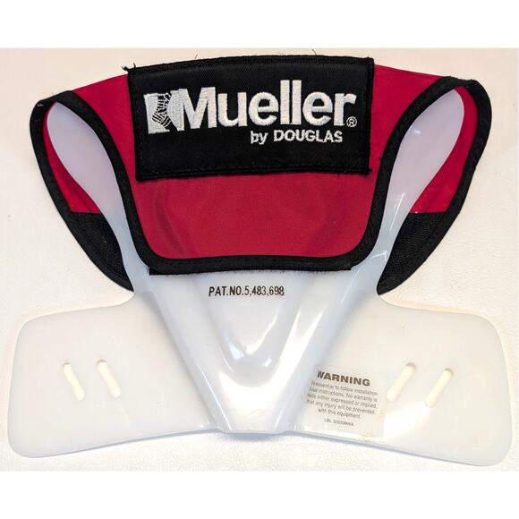 Mueller by Douglas Butterfly Restrictor Cowboy Collar Red Football Protection - Picture 1 of 5